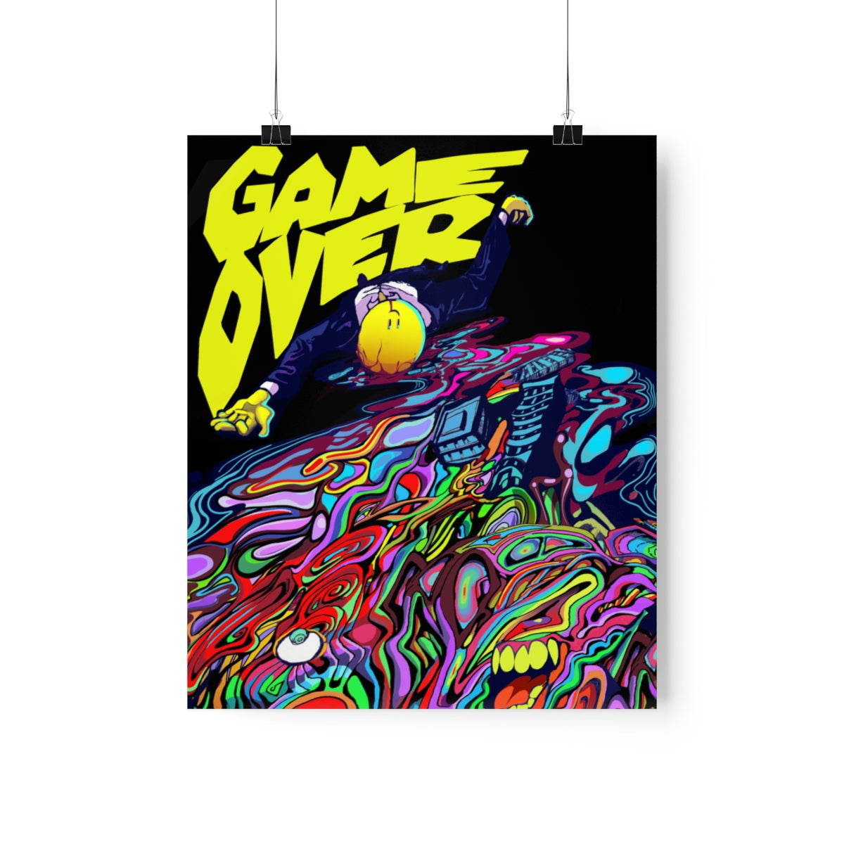 Game Over (art print)