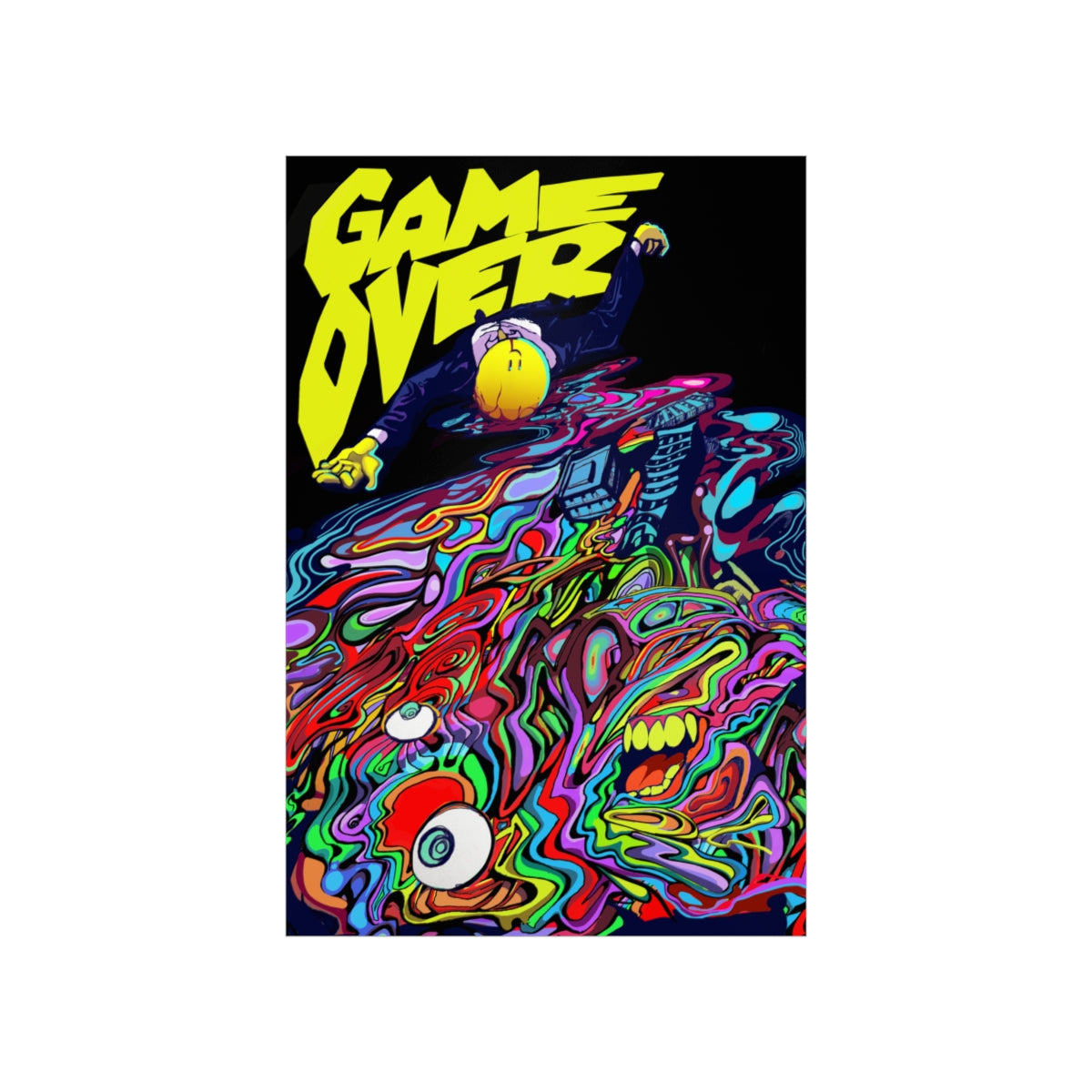 Game Over (art print)