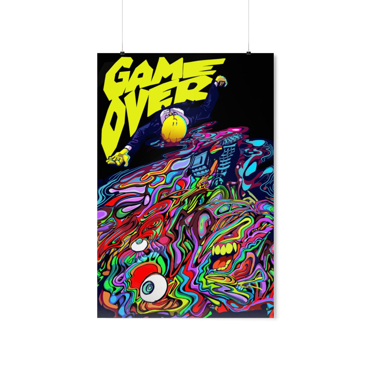 Game Over (art print)